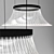 Innovative LED Pendant Lamp 3D model small image 3