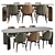 Roche Bobois PULP Dining Set 3D model small image 2