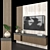 Modern TV Wall Set110 - Stylish and Functional 3D model small image 3