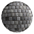 Wild Slate Stone Wall Decor 3D model small image 2