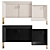 Kelly Wearstler Davana Credenza: 4 Materials 3D model small image 5