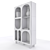 Modern Pine Bookcase: Archy 3D model small image 4