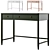 Hampshire Kids Desk - Stylish and Functional 3D model small image 1