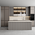 Modern Kitchen 3D Model 3D model small image 1