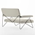 1950s-inspired Malibu Love Seat 3D model small image 3