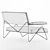 1950s-inspired Malibu Love Seat 3D model small image 4