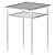 GARRICK Compact Side Table 3D model small image 2