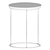 Elegant Marble & Gold Side Table 3D model small image 2