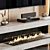 Modern TV Wall Unit: High Quality & Detailed 3D model small image 4