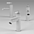 Sleek Memory Mix Sink Mixer 3D model small image 2