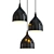 Sleek Nordic Pendant Light 3D model small image 1