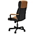 Ergonomic Study Chair - Millberget 3D model small image 4