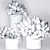 Elegant Tulip Bouquet Set in Glass Vases 3D model small image 2