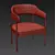 Dale Dining Chair: Elegant and Timeless 3D model small image 2