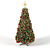 275cm Christmas Tree with Lights & Toys | High-Quality 3D Model 3D model small image 5