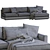 Minimalist Ferlea Sofa (2013) 3D model small image 4