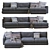 Minimalist Ferlea Sofa (2013) 3D model small image 6