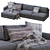 Minimalist Ferlea Sofa (2013) 3D model small image 7