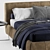 Bend Bed: Sleek and Comfortable 3D model small image 3