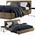 Bend Bed: Sleek and Comfortable 3D model small image 7