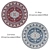 Round Rugs Set - 6-Piece Variety Kit 3D model small image 3