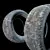 Vintage Tire 3D Scan: Metal & Roughness 2K 3D model small image 5