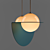 Stylish Pendant Lamp Laurent 01 3D model small image 11