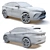 Sleek Toyota Harrier 2021 3D model small image 6