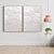 Plaster Duo Frame: Elegant Interior Set 3D model small image 3