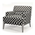 Refined Brompton Lounge Chair: Ultimate Comfort 3D model small image 12