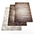 Premium Rugs Set - 6 Pieces 3D model small image 1