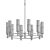 Eco-Friendly Essex Glass Chandelier 3D model small image 2