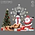 Festive Christmas Decor Set 3D model small image 10