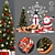 Festive Christmas Decor Set 3D model small image 15