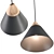 Sleek Pendant Lamp for Modern Interiors 3D model small image 3