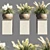 70 Pot Pampas Grass: Indoor/Outdoor Vase Stand 3D model small image 1