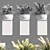 70 Pot Pampas Grass: Indoor/Outdoor Vase Stand 3D model small image 5