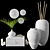 Elegant White Decor Collection

Stylish Uniqwa Décor Essentials

Chic White Uniqwa Decor Pieces

Ex 3D model small image 8