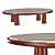 Poolside Table S060: Stylish Outdoor Furniture 3D model small image 1