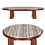 Poolside Table S060: Stylish Outdoor Furniture 3D model small image 2