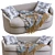 Ginevra Sofa: Italian Elegance for Your Home 3D model small image 2