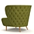 Modern Fado Armchair: 3D Model 3D model small image 2