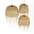 Handmade Rattan Pendant Lamp 3D model small image 3