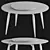 Elegant Olivya Stone Dining Table 3D model small image 5