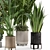 Ferm Living Bau Pot Large - Set 333: Stylish Indoor Plants 3D model small image 4