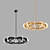 Iridium LED Globe Chandelier 3D model small image 3