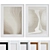 Modern Abstract Picture Frame Set 3D model small image 1