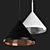 Elegant Sutton Pendant Lamp 3D model small image 2