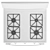 GE 4-Burner Gas Range - Freestanding 3D model small image 4