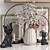 Elegant 31-Piece Decor Set 3D model small image 4